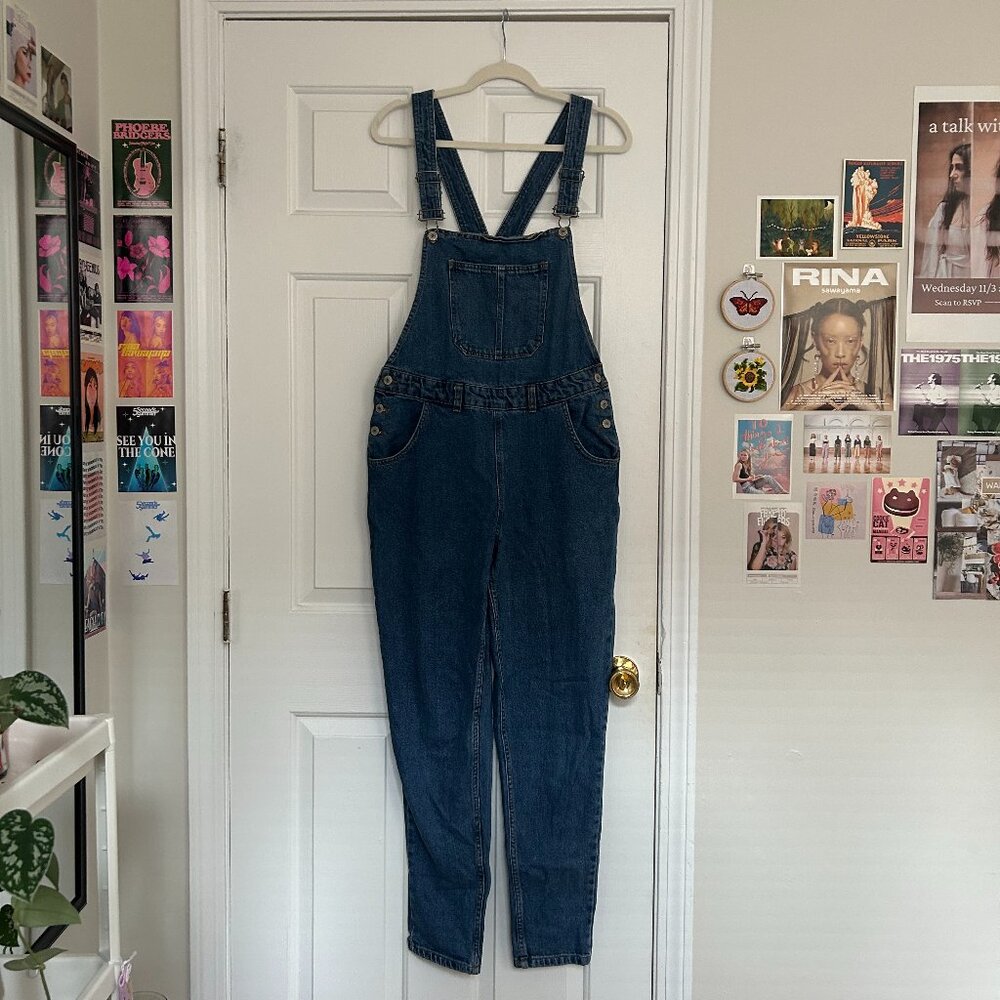 Blue Denim Overalls